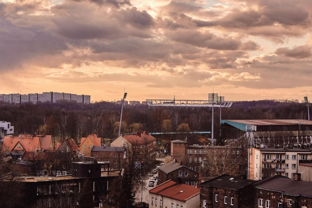 Silesia Apartments Katowice Buitenkant foto